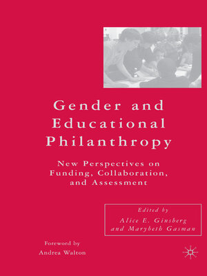 cover image of Gender and Educational Philanthropy